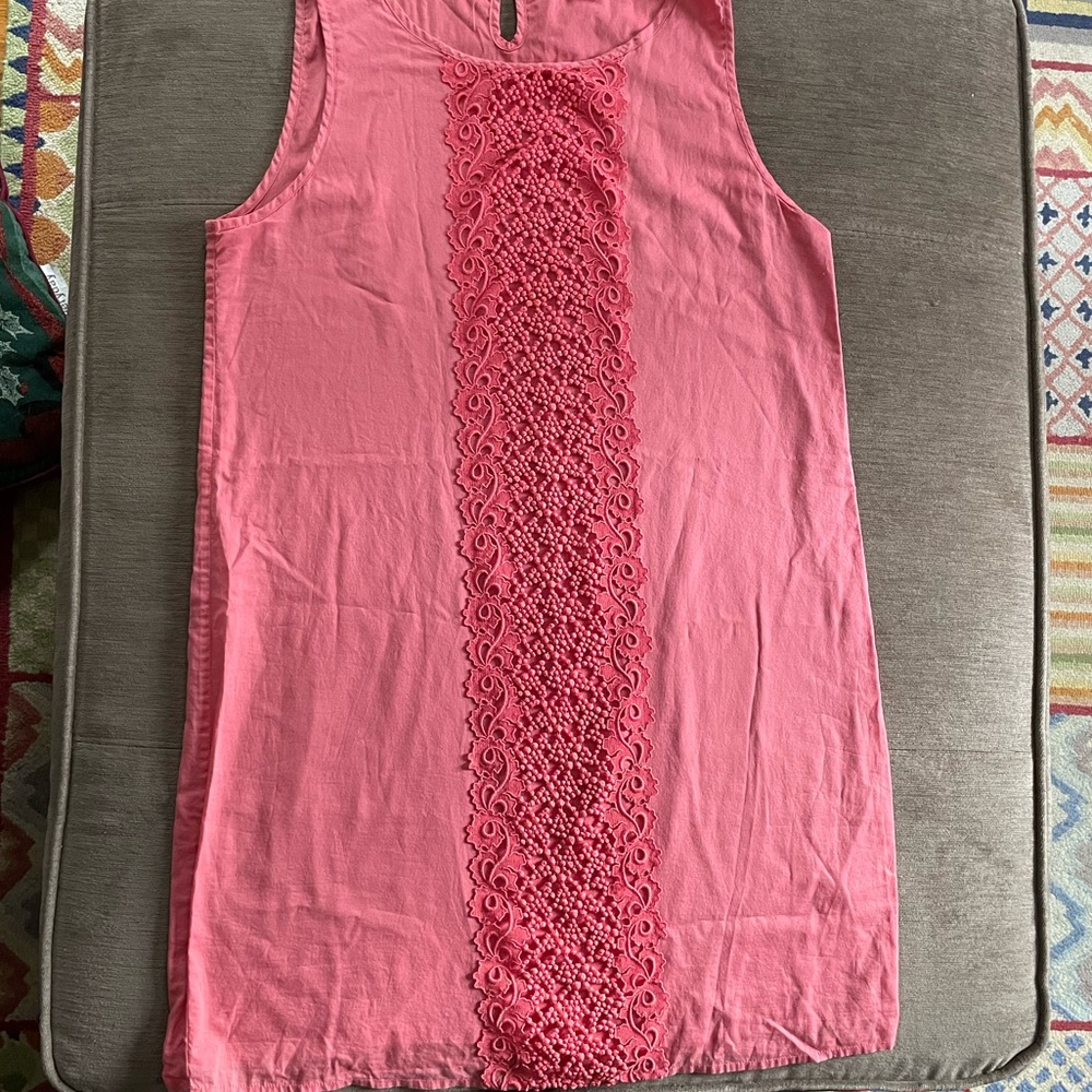 J. Crew Pink Shift Sleeveless Dress - Picture 3 of 3